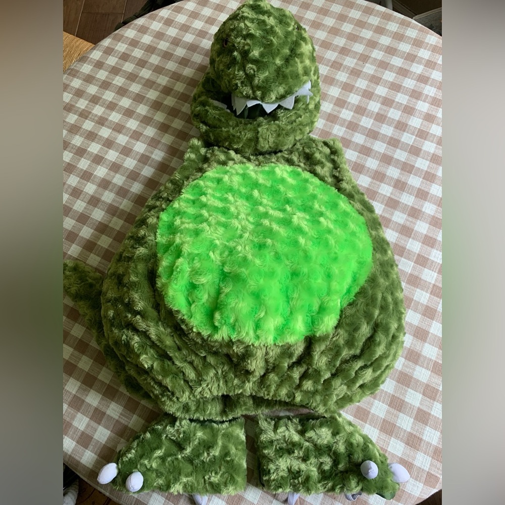 Underwraps Jumpsuit Toddler T-Rex Belly Babies Costume - Size Large 2T-4T